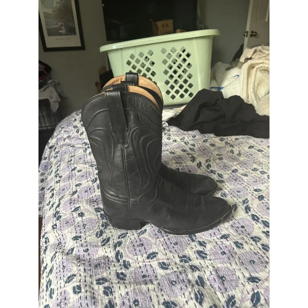 Men's Black Tecovas Cartwright Size 10D